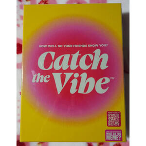 2023 Catch The Vibe Board Game What Do You Meme? Friends - BRAND NEW SEALED
